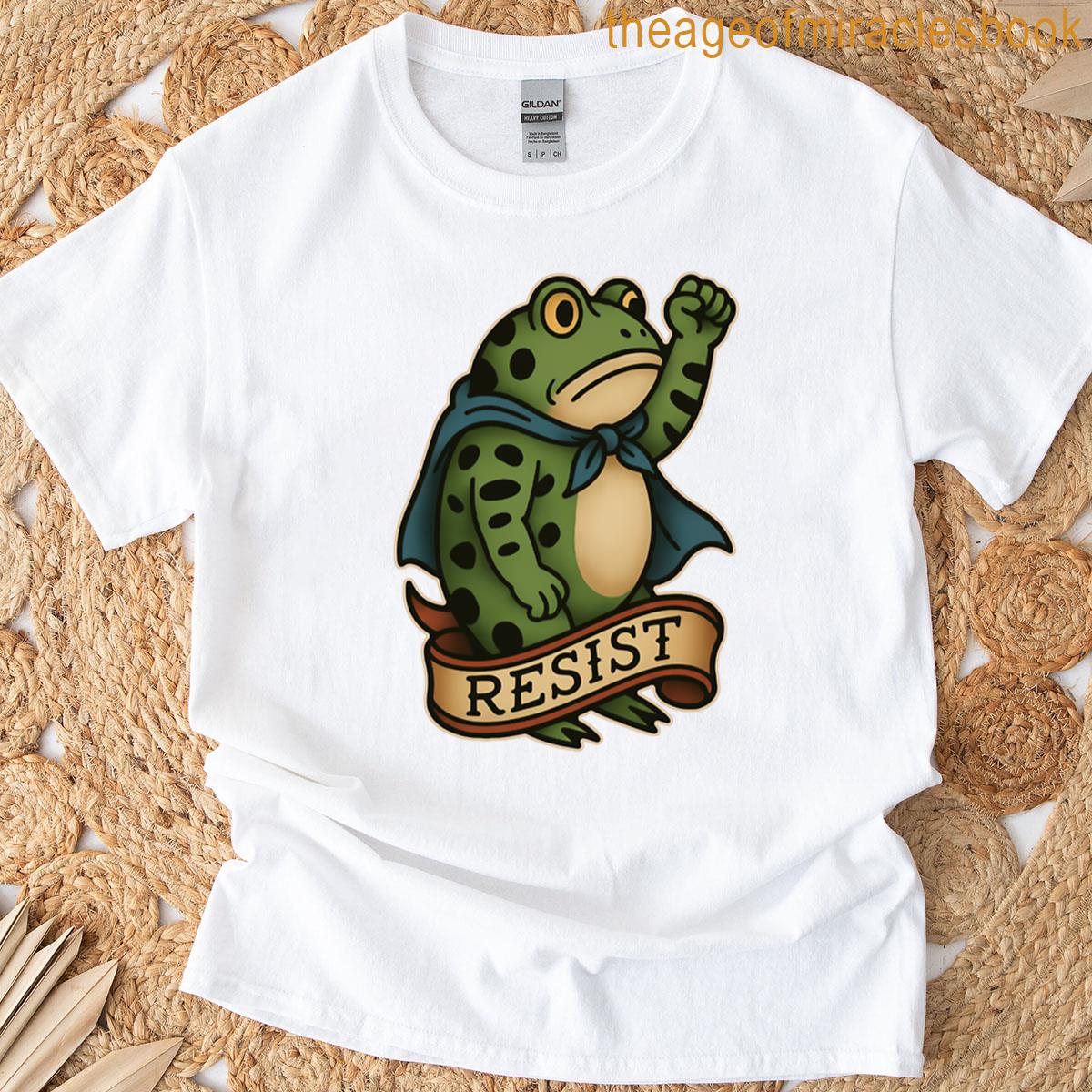 Frogs Against Fascism T-shirt