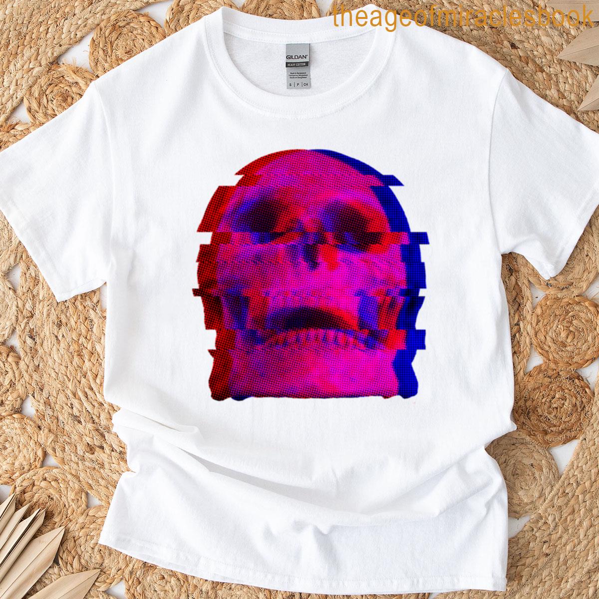 Glitched Skull T-shirt