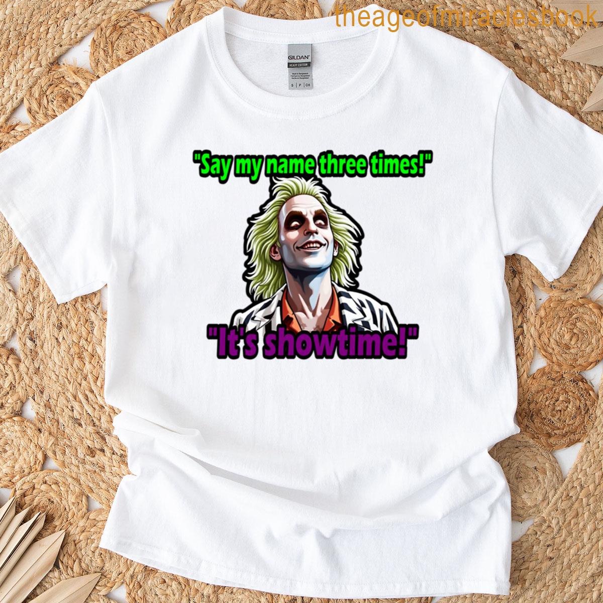 Halloween Horror Beetlejuice T-shirt