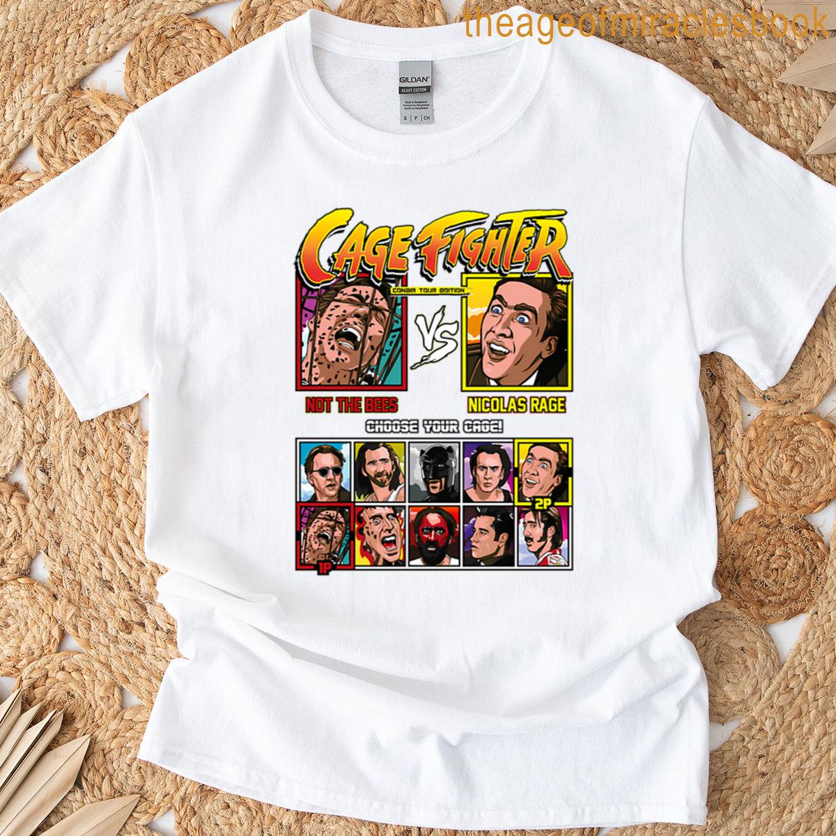 Nicolas Cage Fighter T-shirt