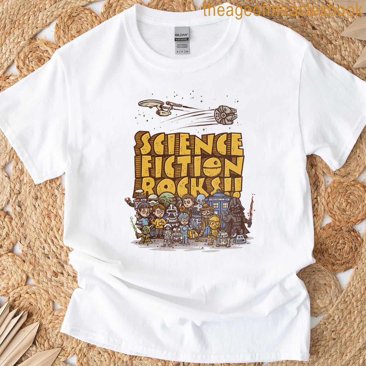 Science Fiction Rocks T-shirt