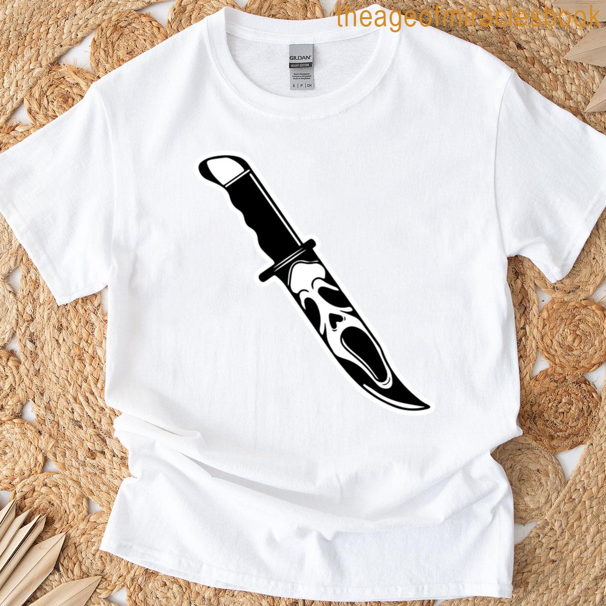 Scream Ghostface Knife T-shirt