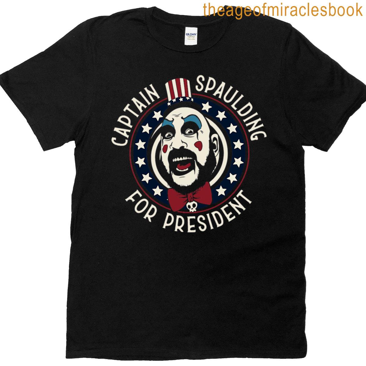Vote Captain Spaulding For President Oversized T-shirt