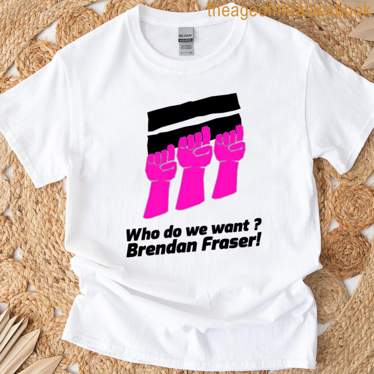 We Want Brendan Fraser Oversized T-shirt