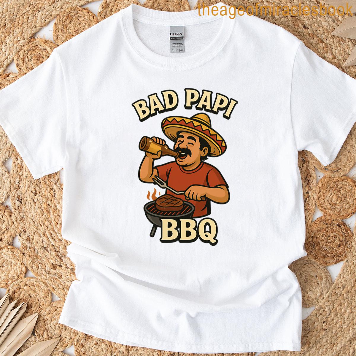 Bad Papi Bbq Funny Grilling T-shirt