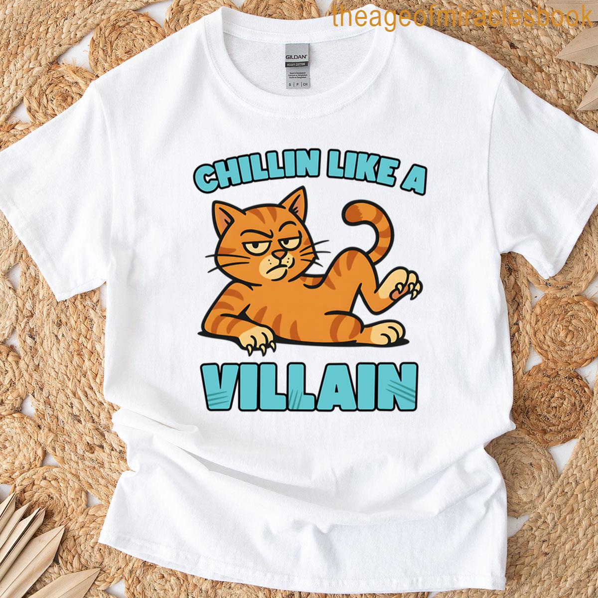 Chillin Like A Villain Oversized T-shirt