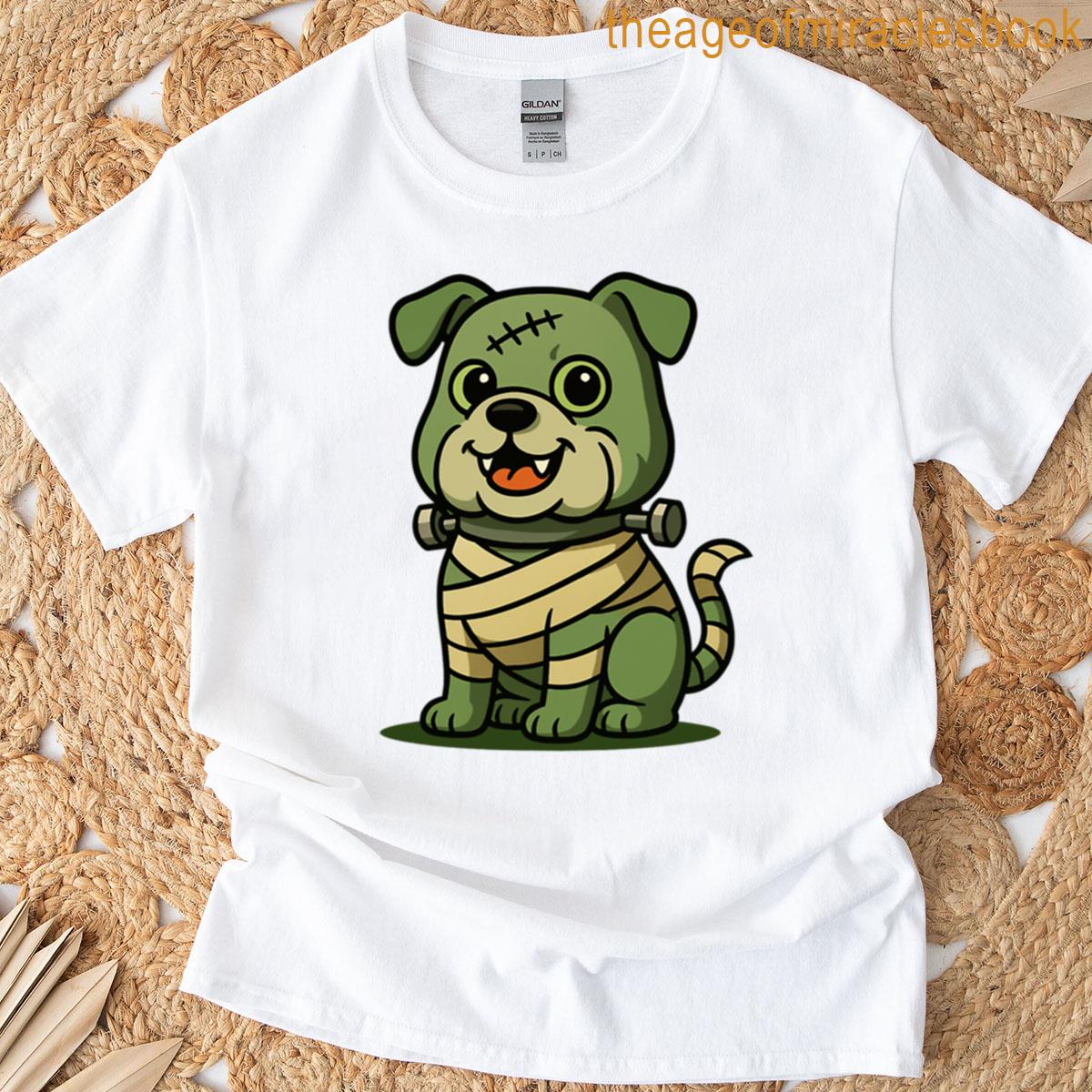Funny Frankenstein Dog T-shirt