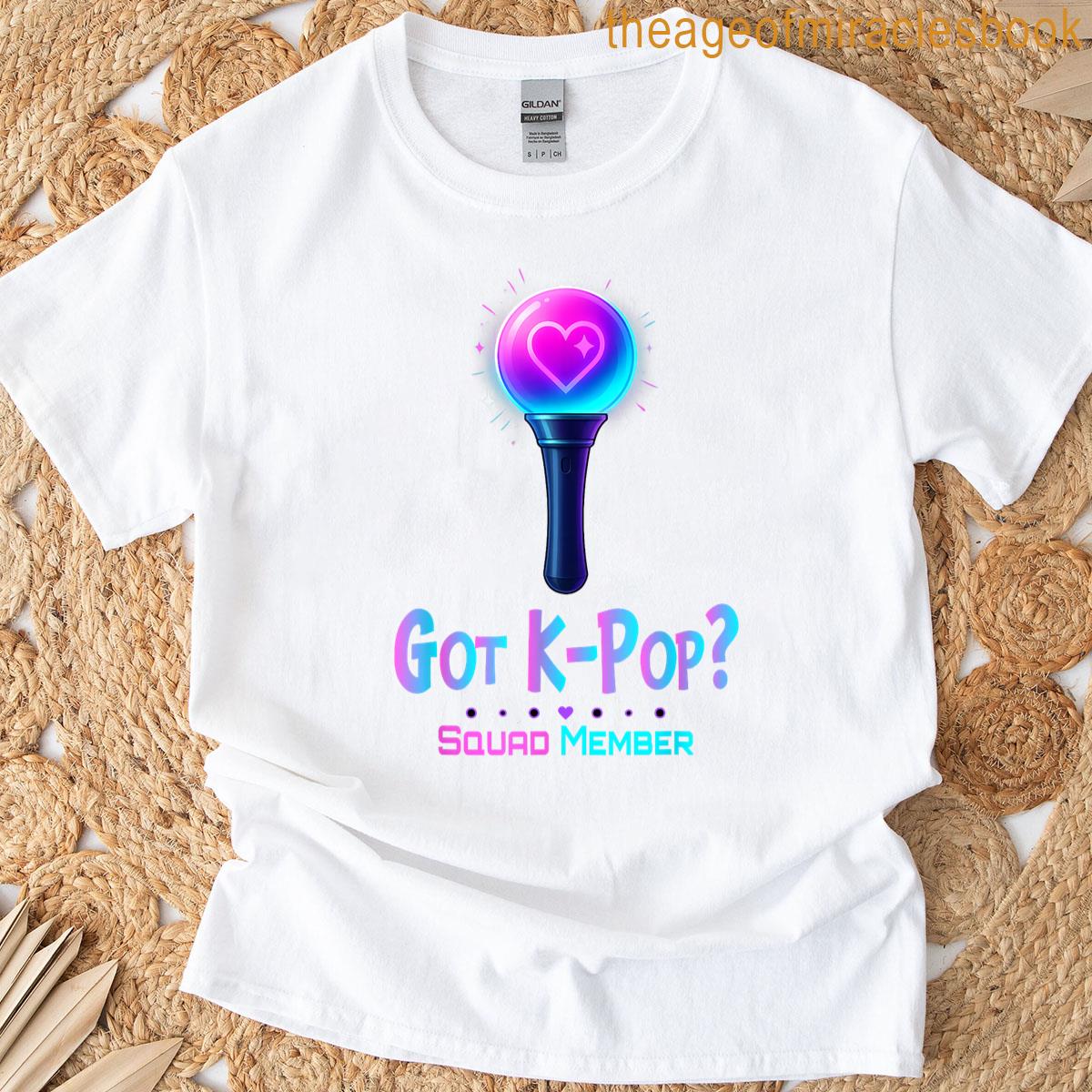Got K-pop Squad Member Lightstick T-shirt