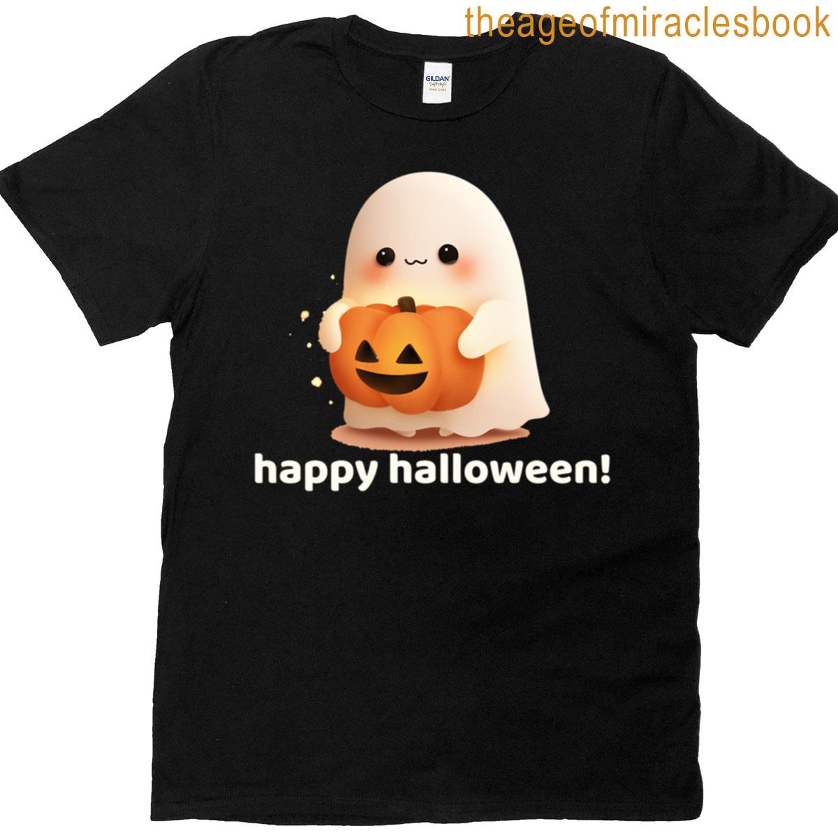 Halloween Pumpkin Pal Ghost T-shirt