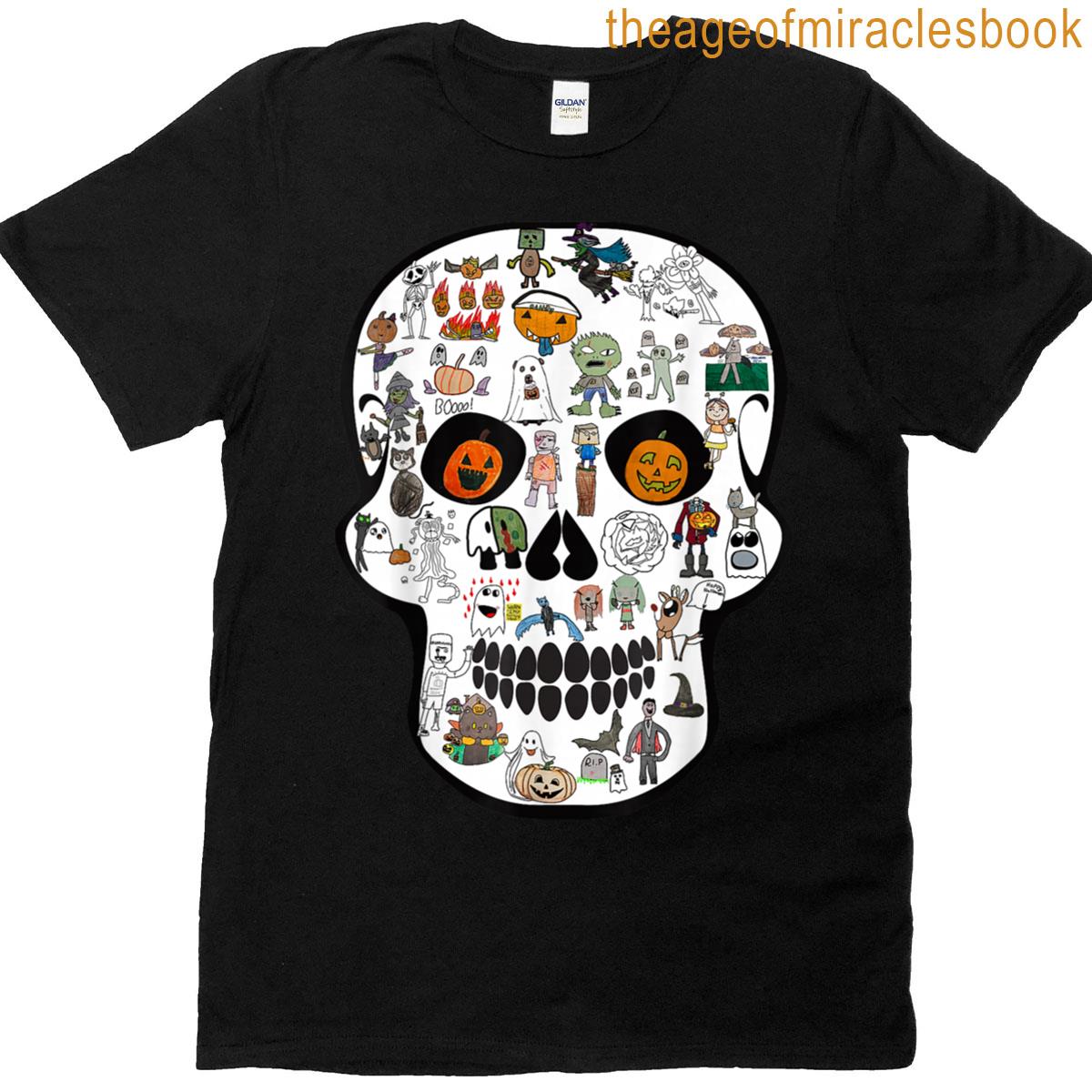 Halloween Skull 2025 T-shirt
