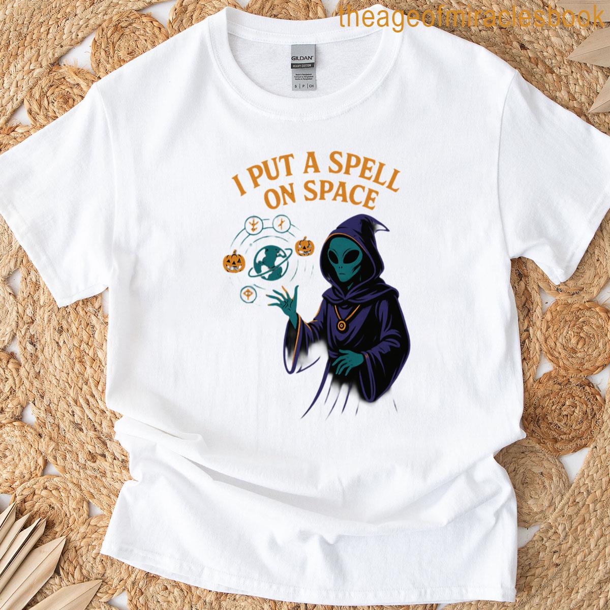 I Put A Spell On Space T-shirt