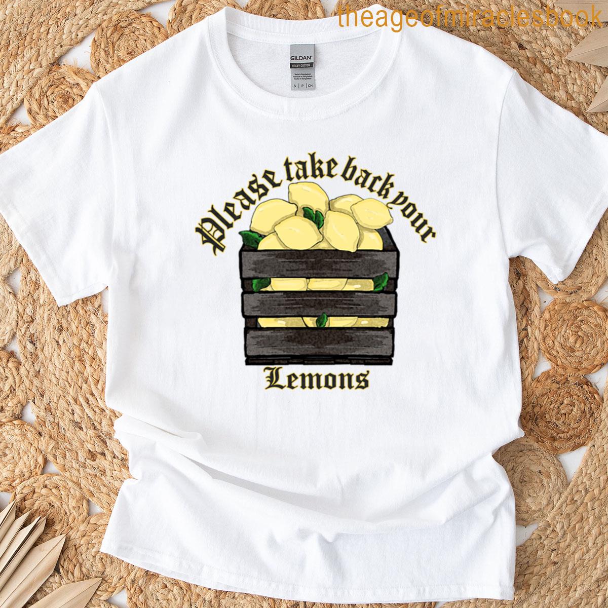 Inktober Trunk Take Back You Lemons T-shirt