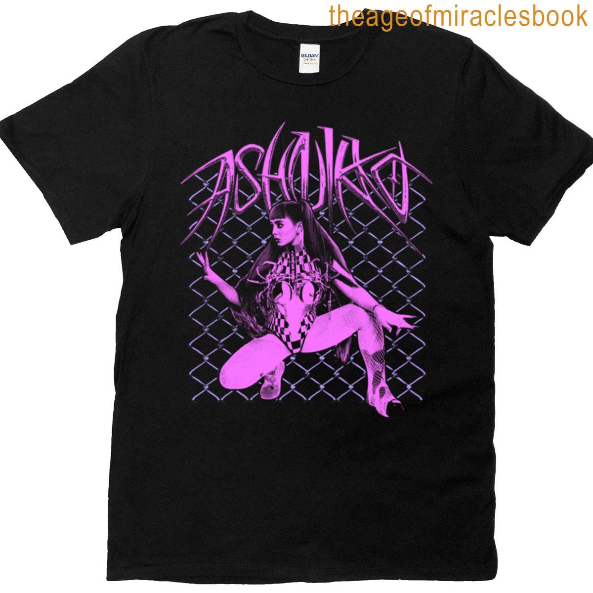 Pink Rap Singer Silhouette T-shirt