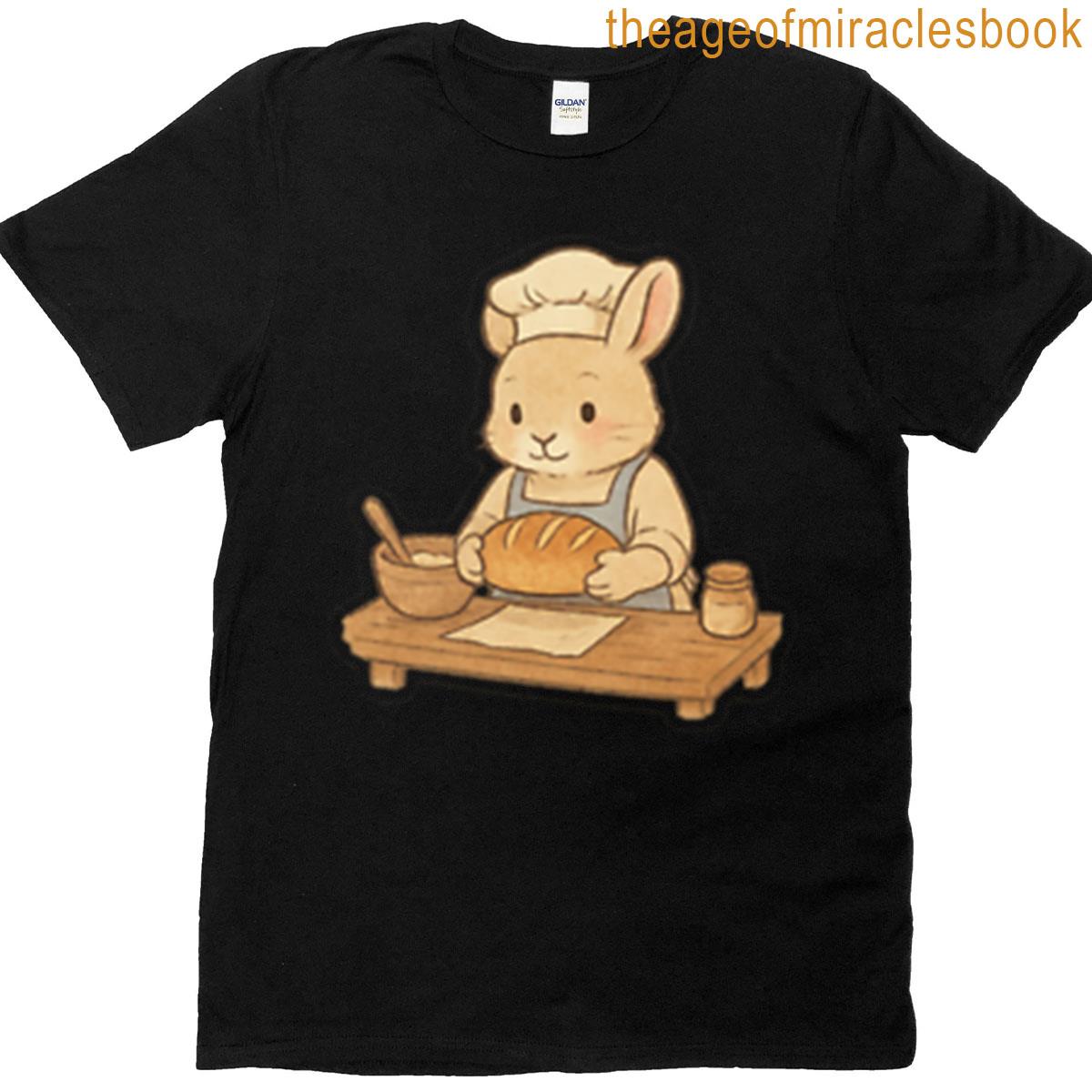 Rabbit Baking Bread T-shirt