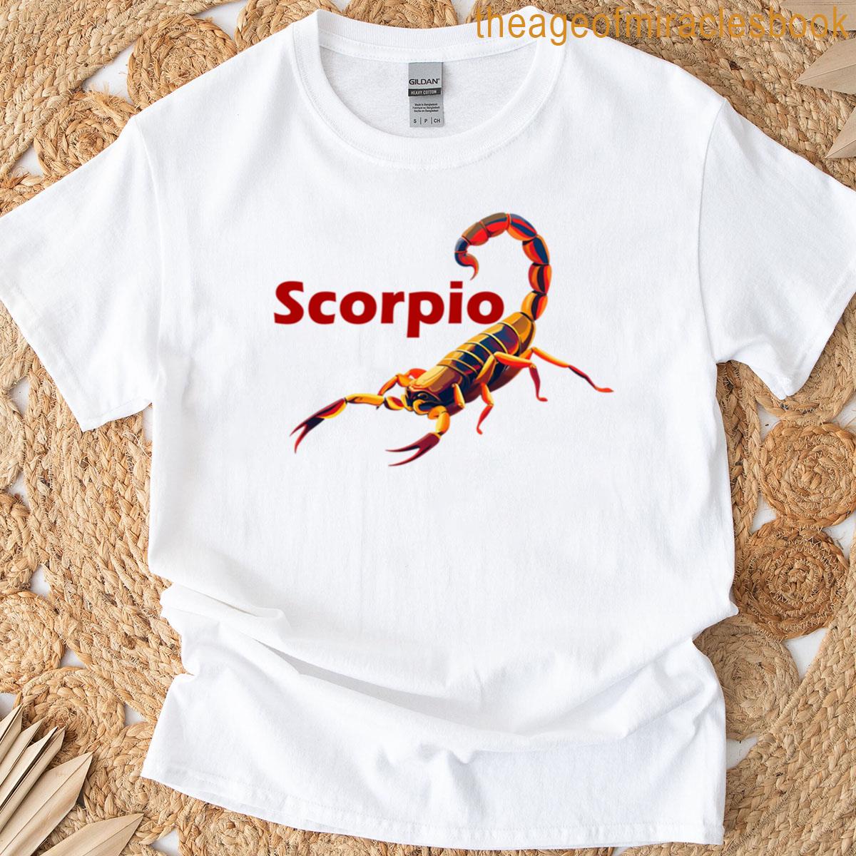 Scorpio Zodiac Sign T-shirt