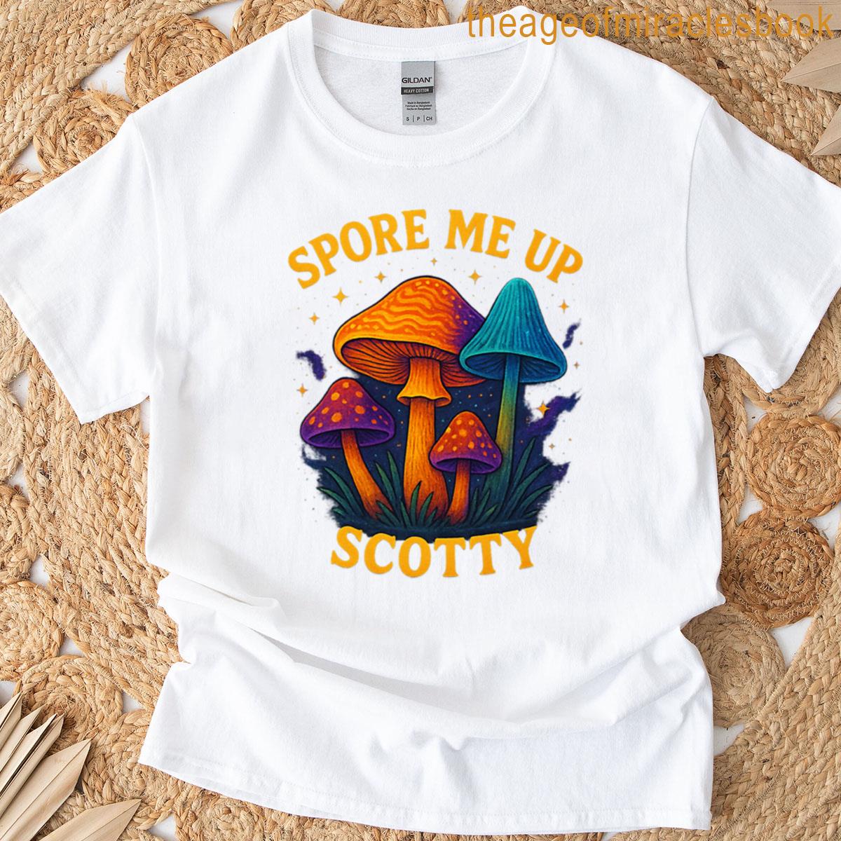 Spore Me Up Scotty T-shirt