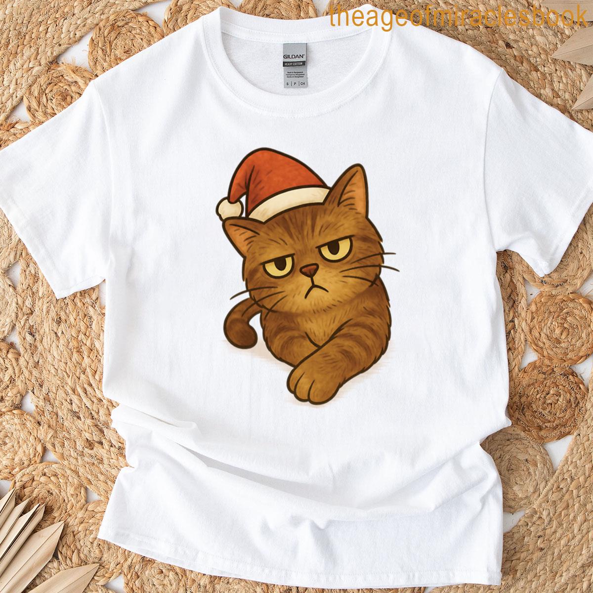 The New Christmas Cat Camera Angle T-shirt