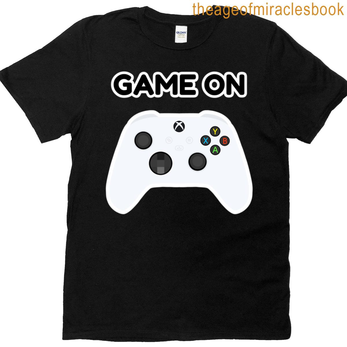 White Xbox Controller – Game On T-shirt