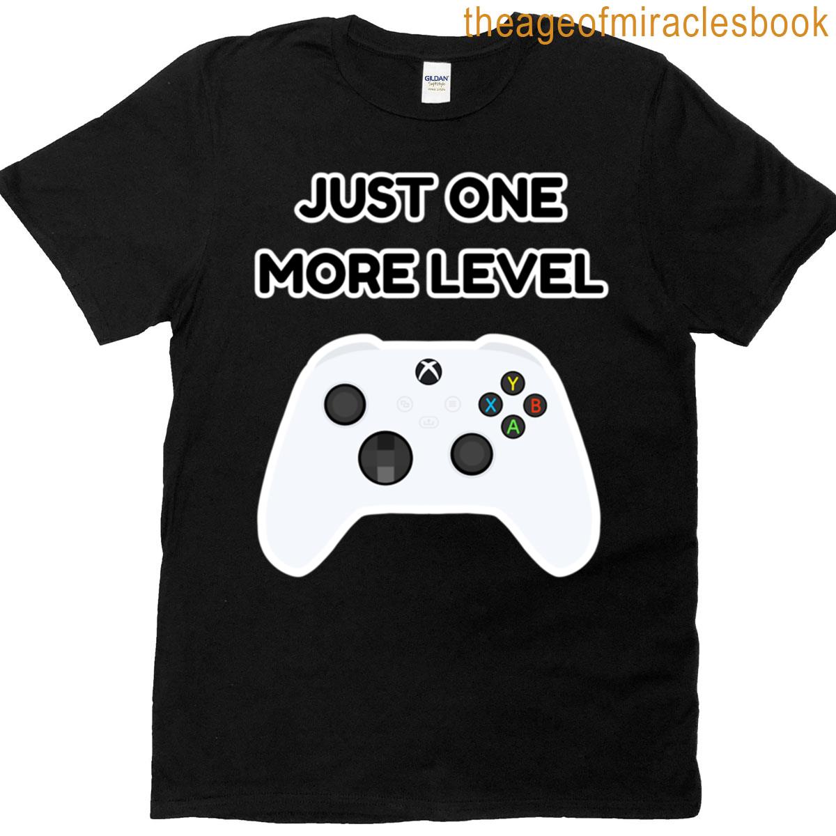 White Xbox Controller – Just One More Level T-shirt
