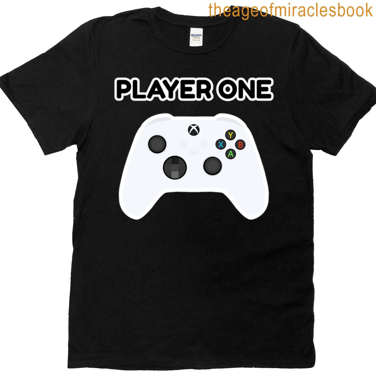 White Xbox Controller – Player One T-shirt