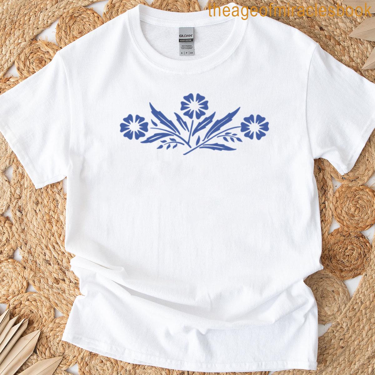 Blue Cornflower Corningware T-shirt