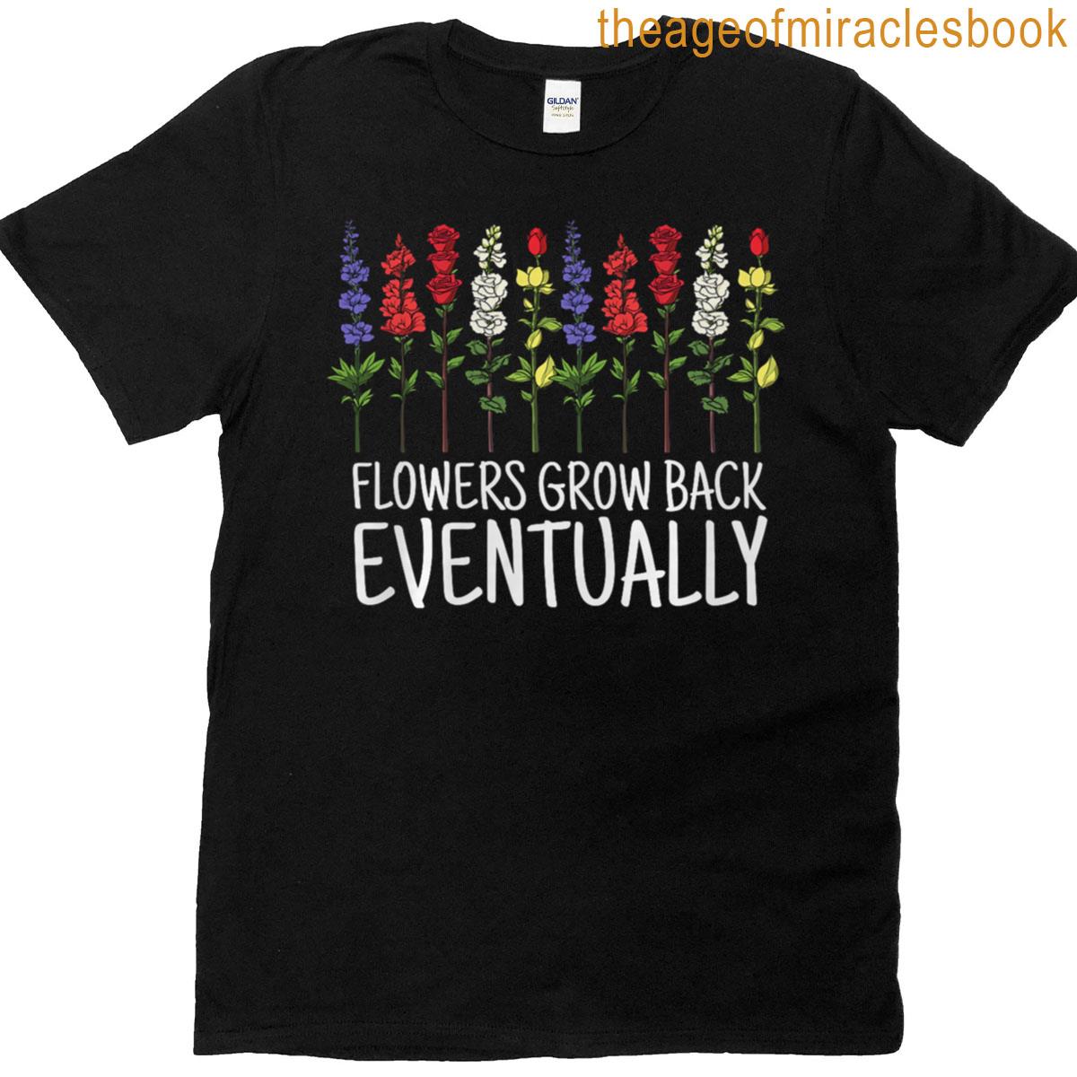 Boho Flowers Grow Back Eventually Premium Tri-blend T-shirt