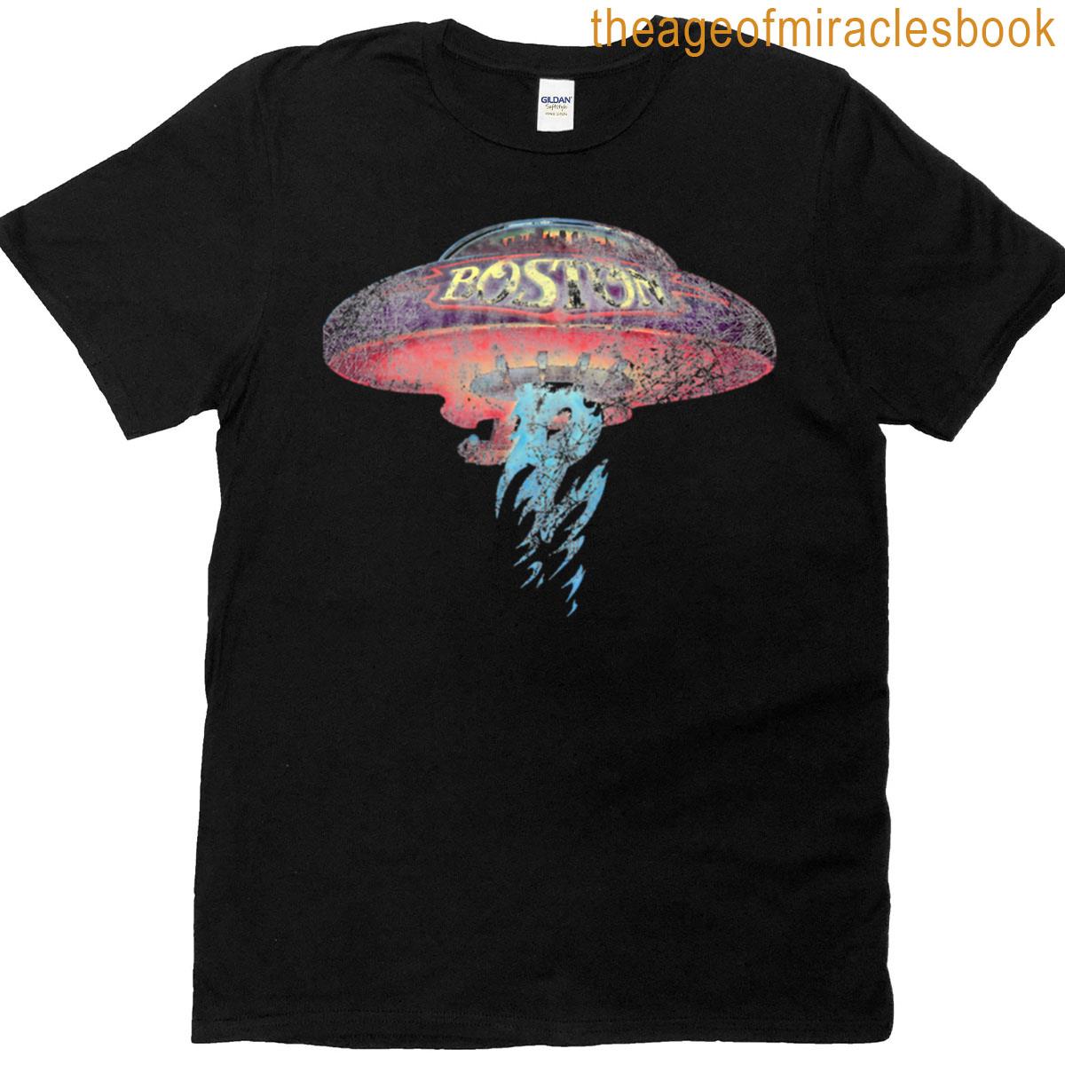 Boston Vintage Distressed T-shirt
