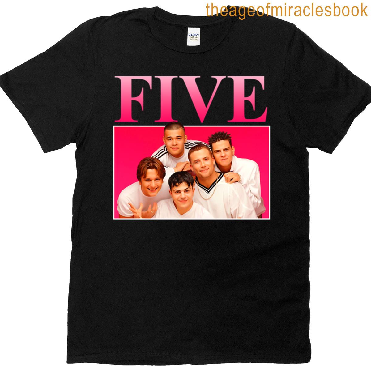 Five Boy Band T-shirt