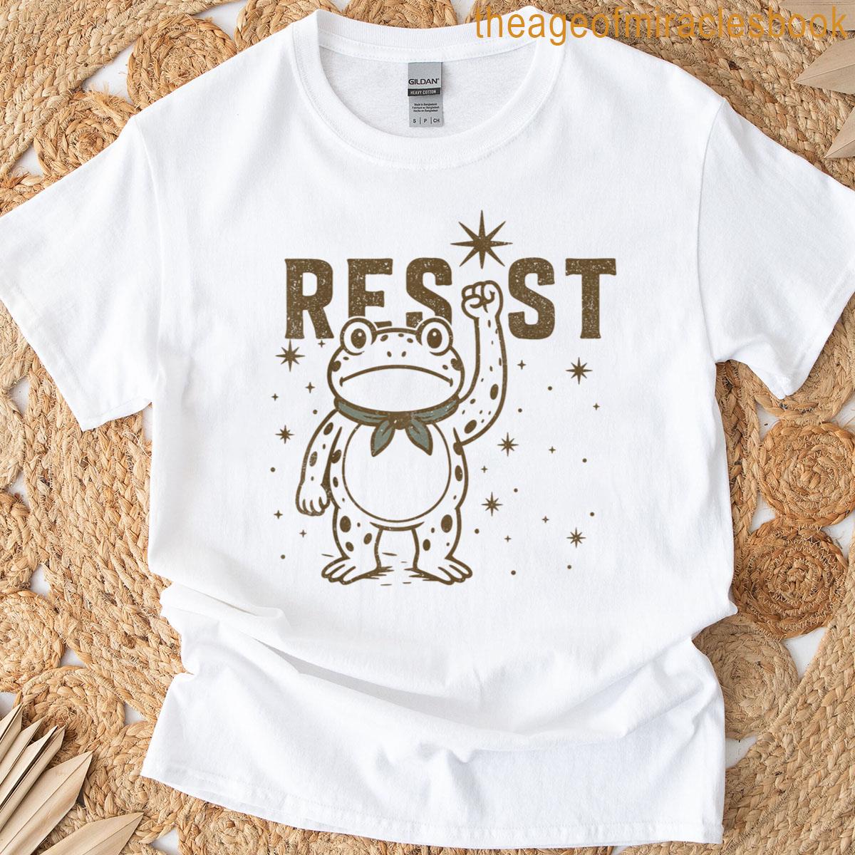 Frogs Resist – Portland Frog Protest T-shirt