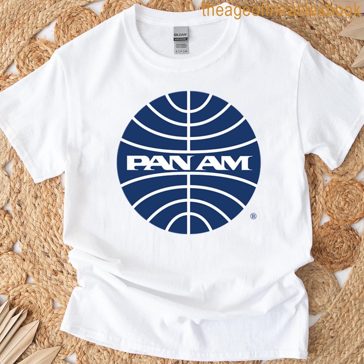 Pan Am Mid 1950s Globe Inverted T-shirt