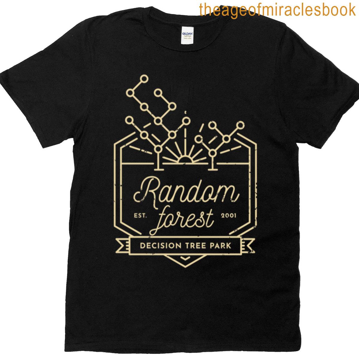 Random Forest Yellow Lines T-shirt