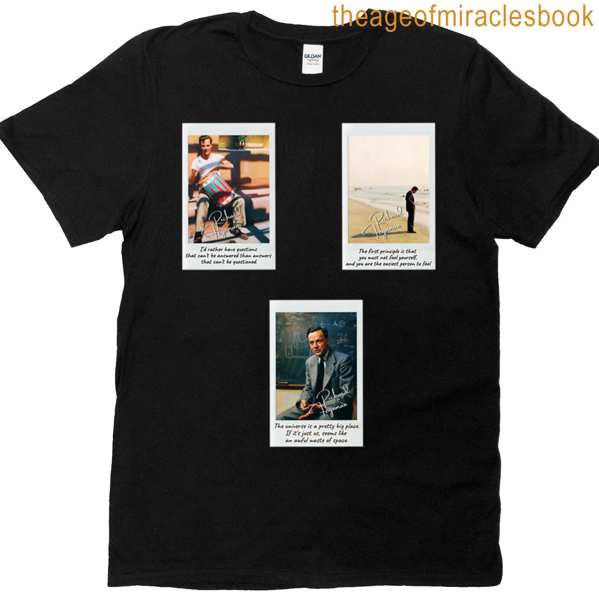 Richard Feynman Sticker Set T-shirt