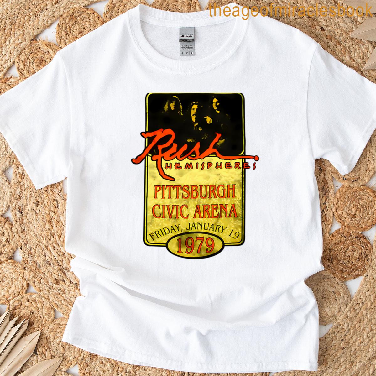 Rush Band Hemispheres Nice T-shirt