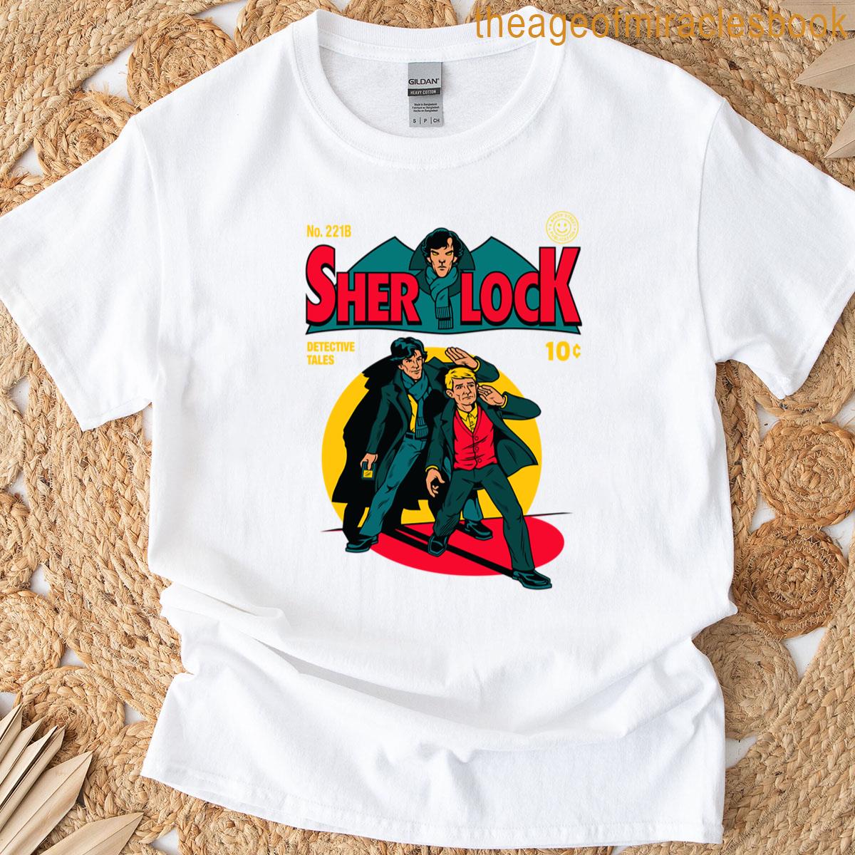 Sherlock Comic T-shirt