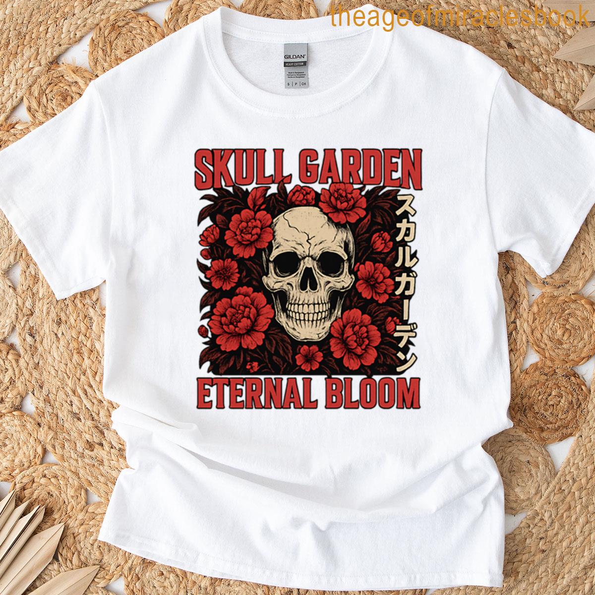 Skull Garden Eternal Bloom T-shirt