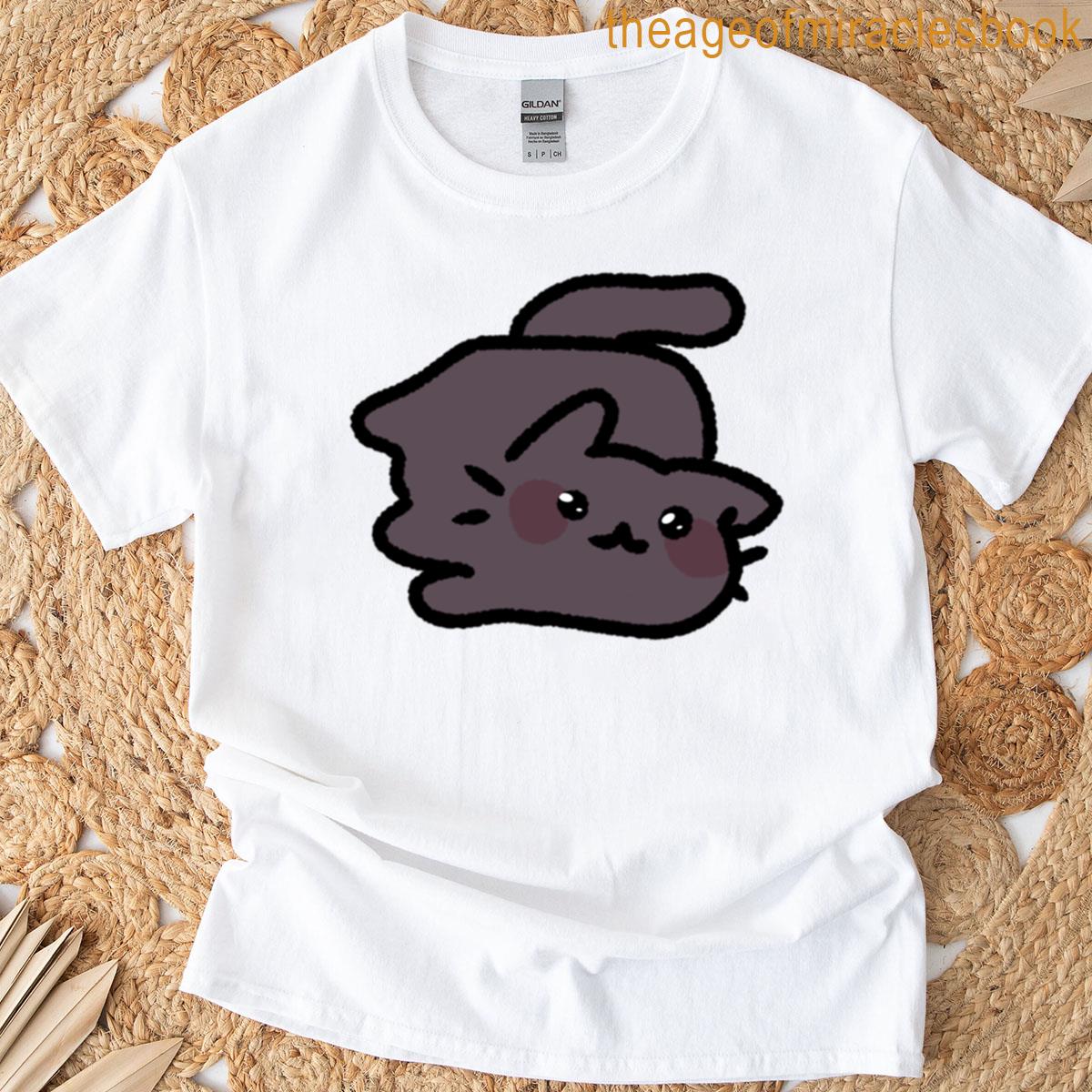 Sleepy Brown Cat T-shirt