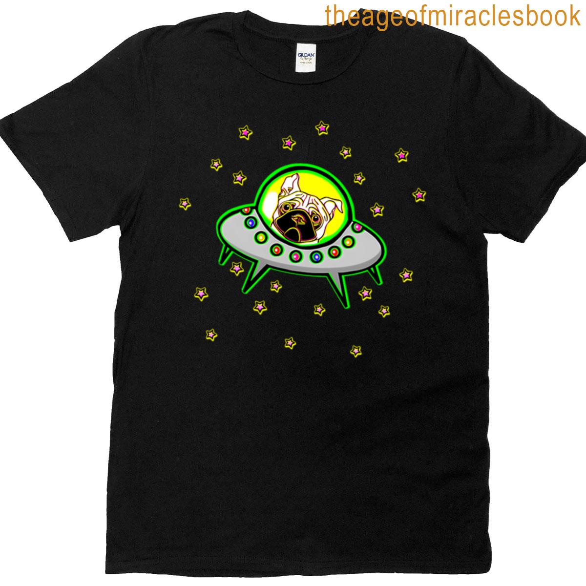 Space Pug T-shirt