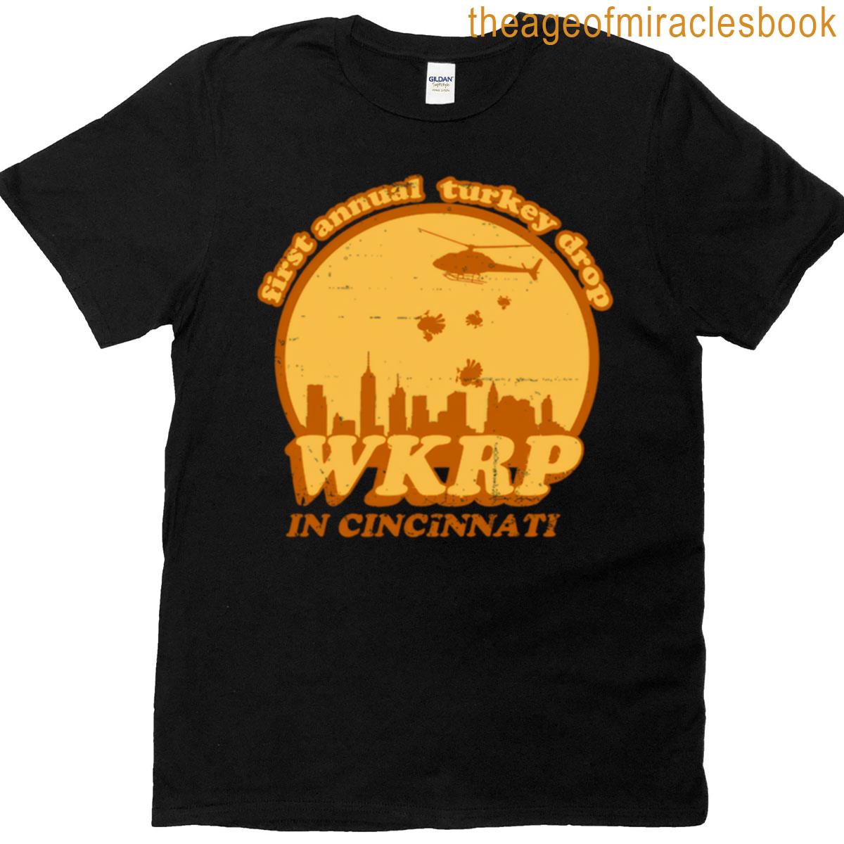 Wkrp Turkey Drop T-shirt