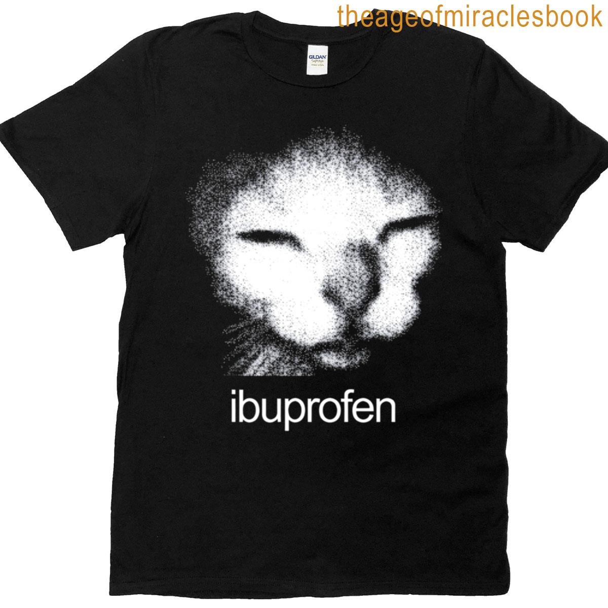 Cat Meme Ibuprofen Oversized T-shirt