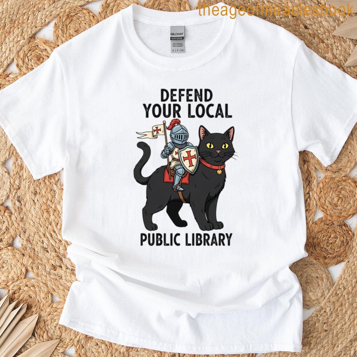Funny Reading – Defend Your Local Public Library T-shirt