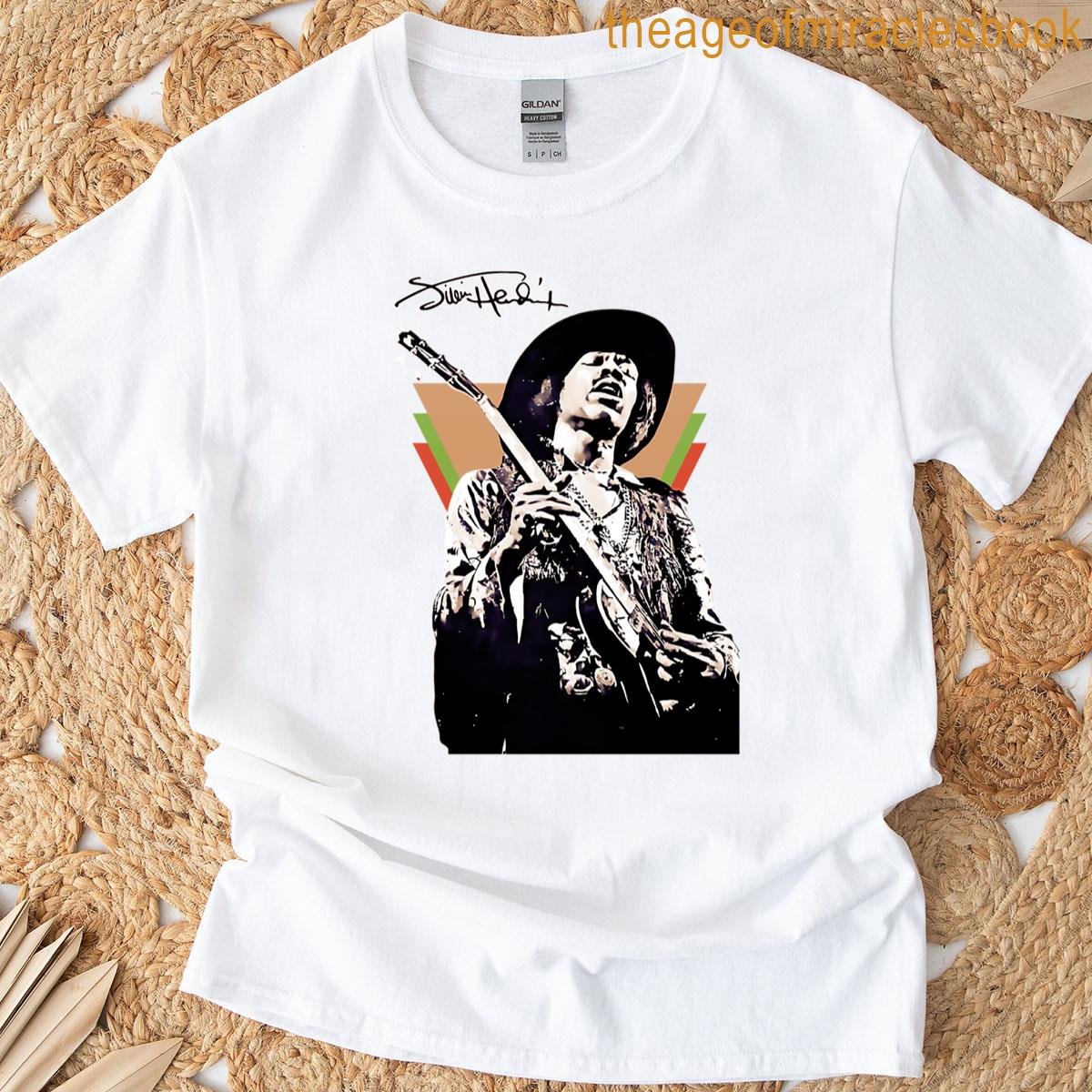 Jimi Hendrix – Retro Style T-shirt