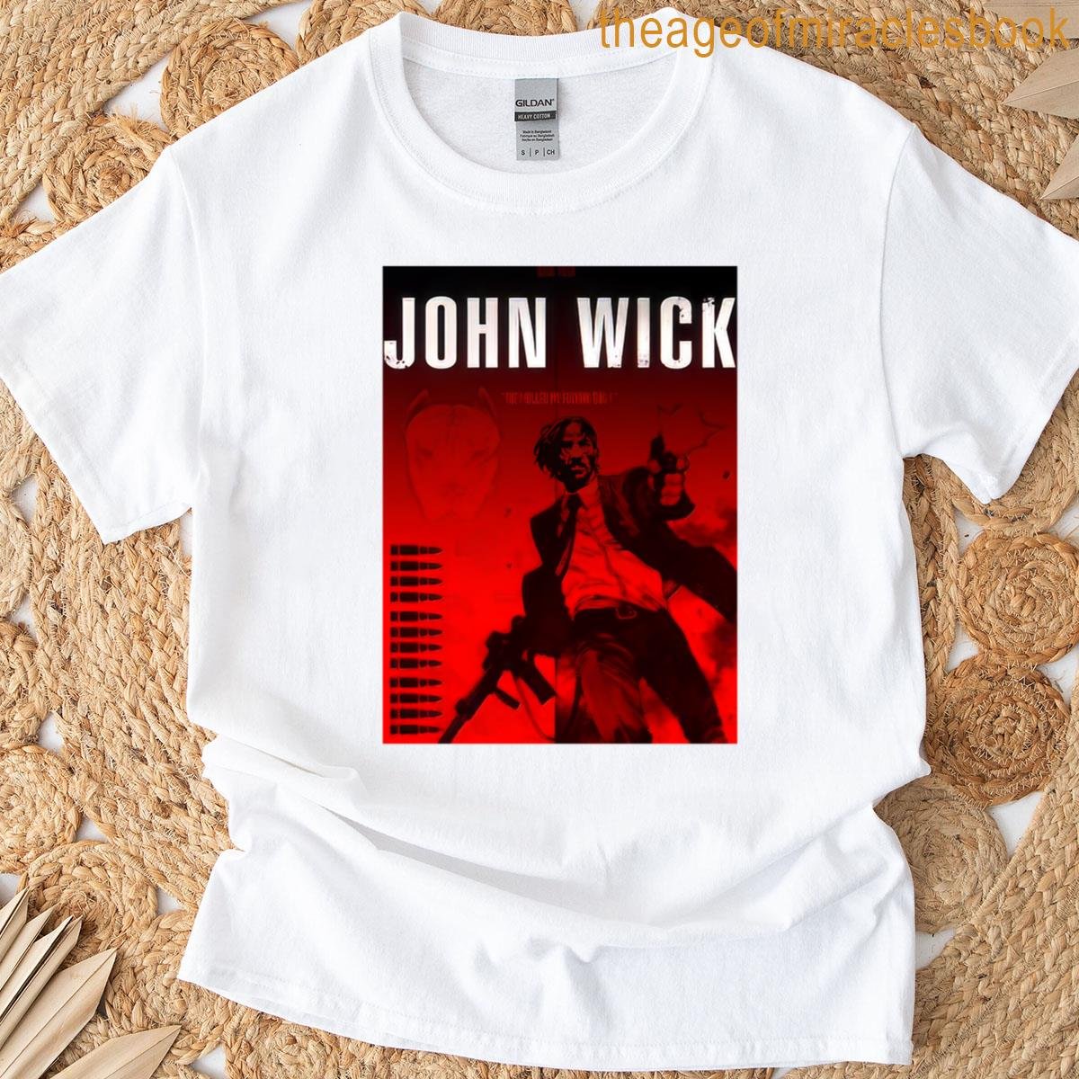 John Wick Minimalist Artwork T-shirt
