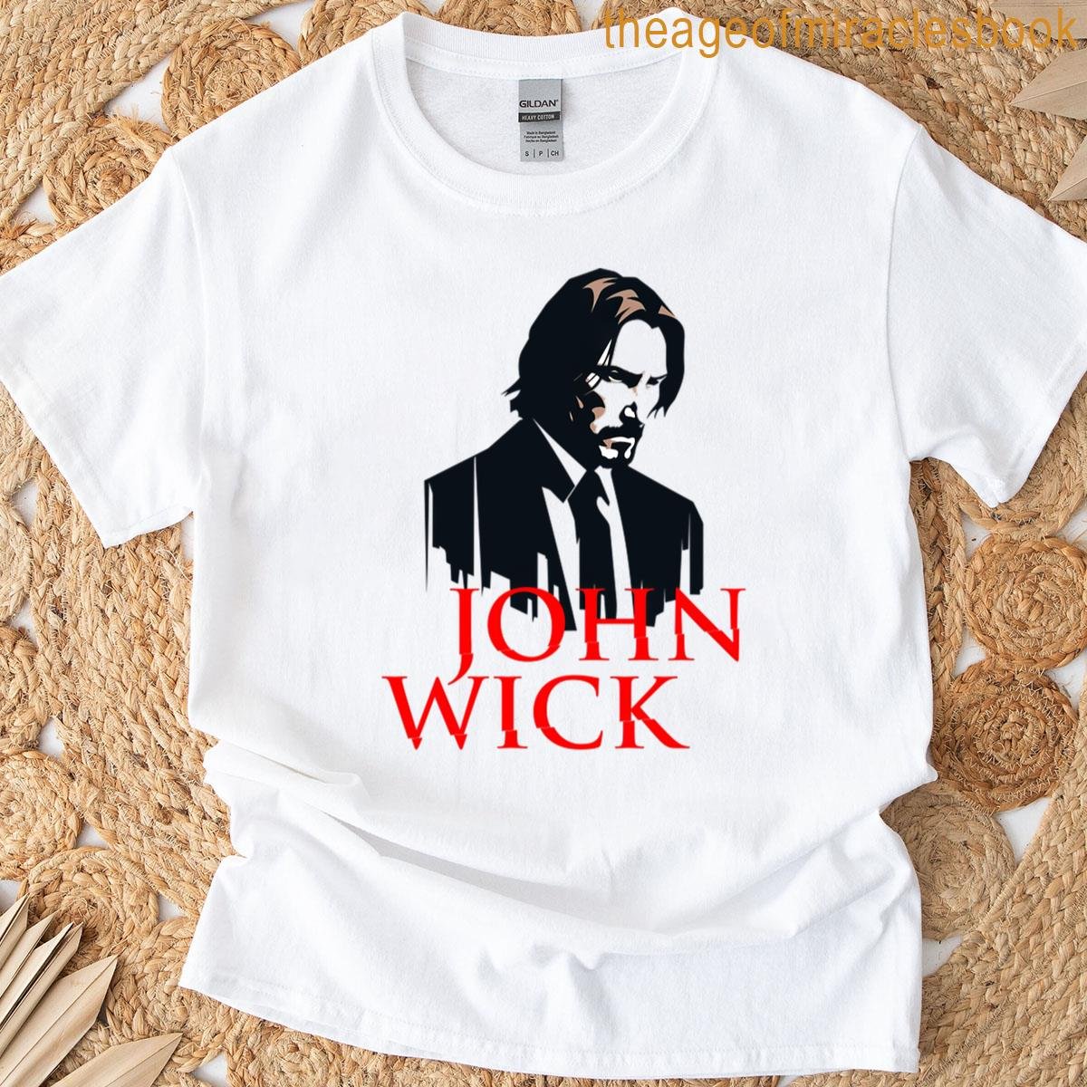 John Wick Retro Face T-shirt