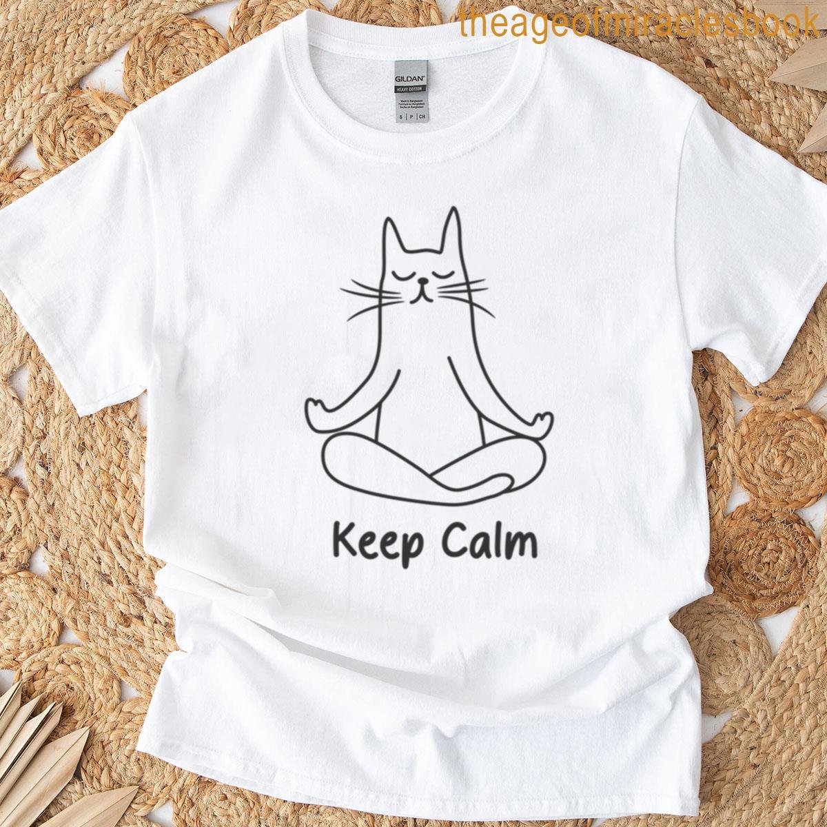 Keep Calm Cat T-shirt