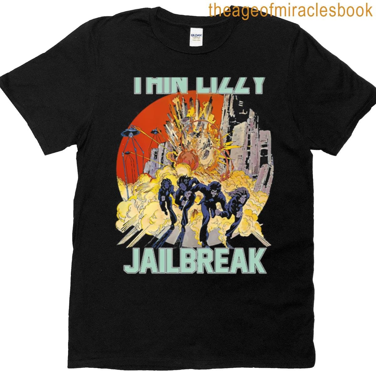 Lizzy Jailbreak T-shirt