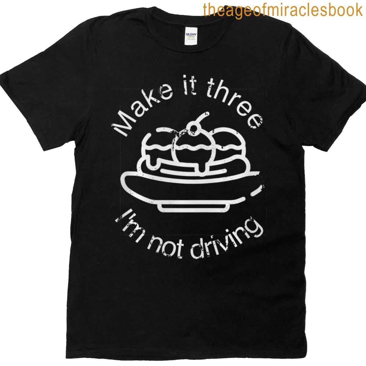 Make It Three Ice Cream Sundae Premium Tri-blend T-shirt