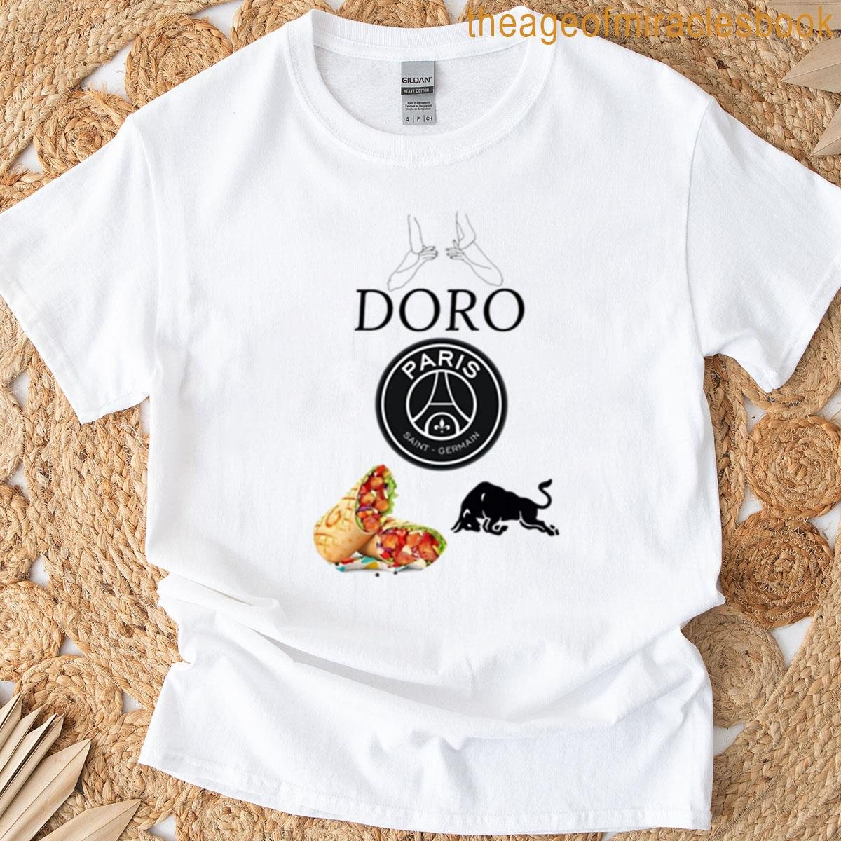 Psg Food Repeat Life T-shirt