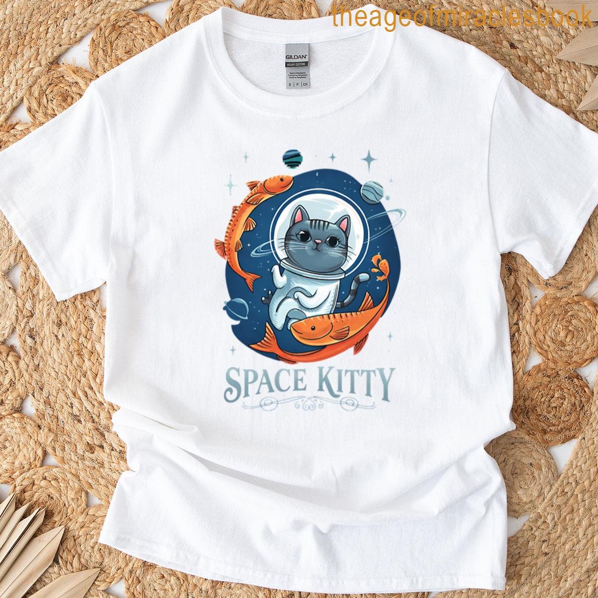 Space Kitty Explorer T-shirt