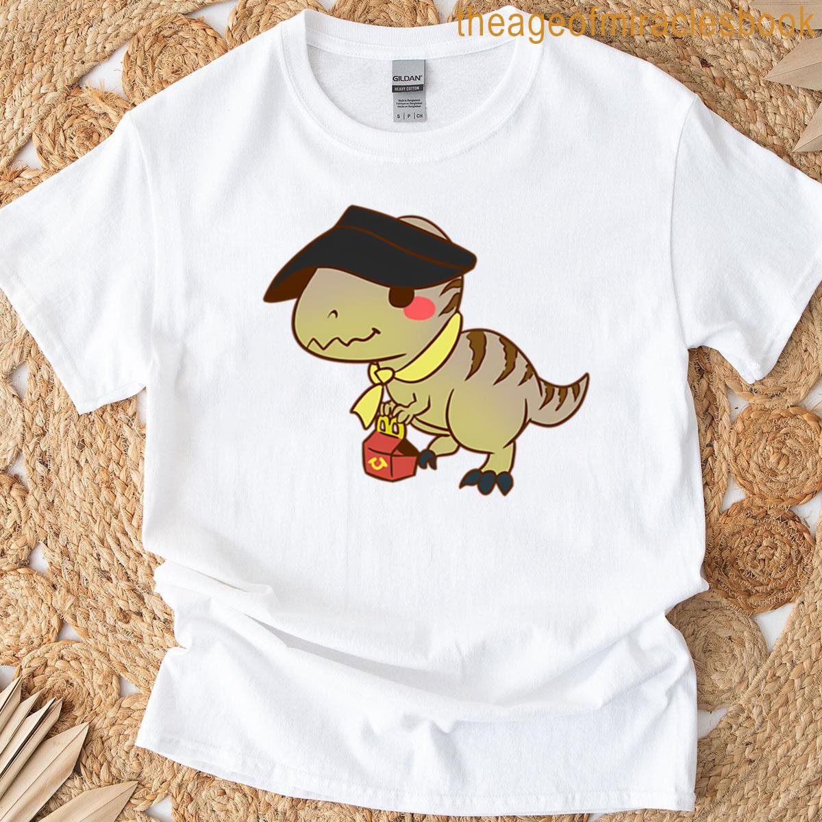 Trex Mcd Worker Chibi T-shirt