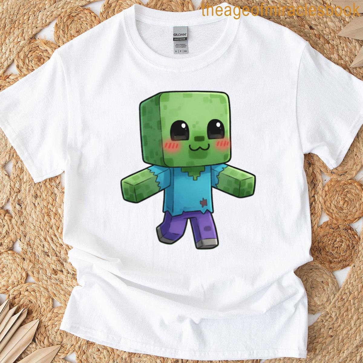 Zombie Sticker – Minecraft T-shirt
